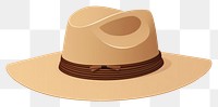 PNG Hat straw hat sombrero headwear. 