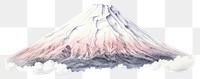 PNG Mountain volcano nature stratovolcano transparent background