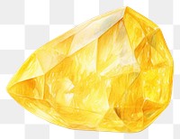 PNG Gemstone jewelry yellow transparent background