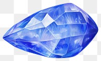 PNG Gemstone sapphire jewelry diamond transparent background
