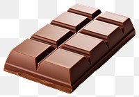 PNG Milk chocolate bar confectionery dessert food. AI generated Image by rawpixel.