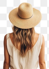PNG Adult hairstyle beachwear sombrero. AI generated Image by rawpixel.