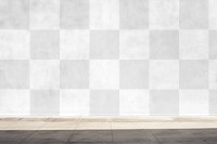 Street wall png transparent mockup