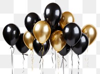 PNG Balloon celebration black anniversary. 