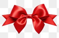 PNG Ribbon bow red transparent background. 