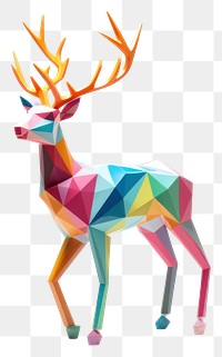 PNG Animal antler mammal deer transparent background