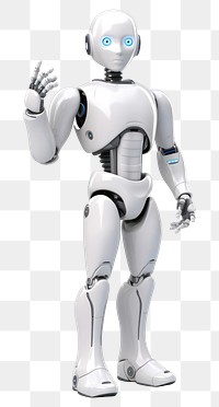 PNG Robot cartoon human white background. 