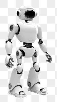 PNG Robot cartoon white human. 