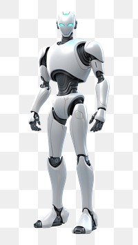 PNG Robot cartoon adult human. 