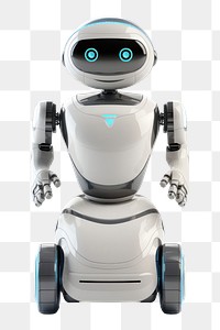 PNG Robot white background technology futuristic. AI generated Image by rawpixel.