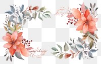 PNG Pattern flower plant creativity. AI generated Image by rawpixel.