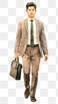 PNG Briefcase blazer adult bag. 