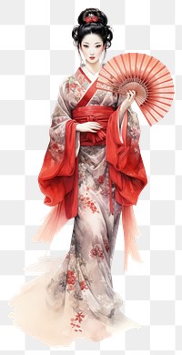 PNG Costume fashion kimono dress. 