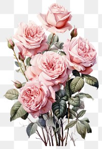 PNG Rose flower plant petal transparent background