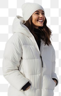 PNG Outdoors jacket portrait laughing. 