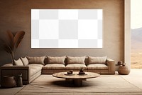 Picture frame png transparent mockup, wall decoration