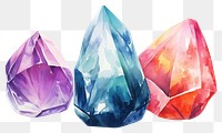 PNG Gemstone crystal mineral jewelry. 