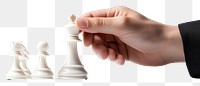 PNG Chess game hand intelligence. AI generated Image by rawpixel.