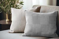 Cushion cover png transparent mockup