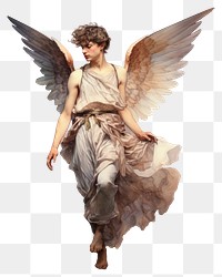 PNG Angel adult man transparent background