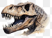 PNG Dinosaur reptile animal t-rex transparent background