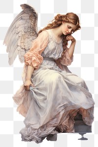 PNG Angel adult representation transparent background