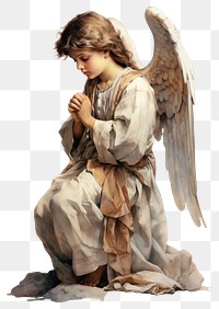 PNG Angel representation spirituality transparent background