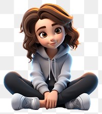 PNG Cartoon women cute toy. AI generated Image by rawpixel.