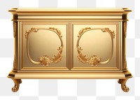 PNG Sideboard furniture cabinet gold. 