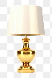 PNG Lamp lampshade table gold. 