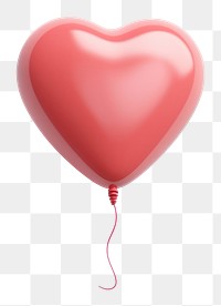 PNG Balloon heart transparent background celebration. AI generated Image by rawpixel.