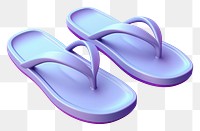 PNG Flip-flops footwear pair  