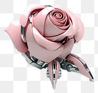 PNG  Rose origami flower plant. AI generated Image by rawpixel.