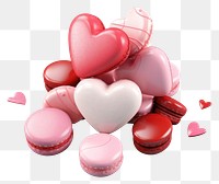 PNG Sweets heart food transparent background. AI generated Image by rawpixel.