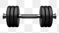PNG  Sports gym white background weightlifting. AI generated Image by rawpixel.