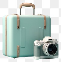 PNG Suitcase camera luggage electronics. 