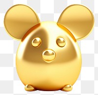 PNG Gold cartoon mouse  