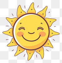PNG  Sun outdoors yellow face. AI generated Image by rawpixel.