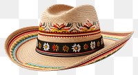 PNG Sombrero hat transparent background headwear. 