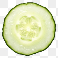 PNG Cucumber vegetable fruit slice. 