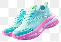 PNG  Shoe footwear white background running shoe. AI generated Image by rawpixel.