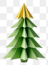 PNG Origami paper tree transparent background