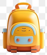 PNG Backpack anthropomorphic suitcase emoticon. 