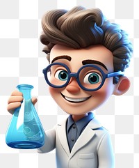 PNG Cartoon scientist science glasses. 