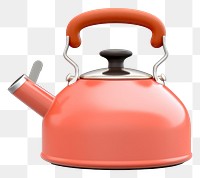 PNG Kettle transparent background cookware ceramic. AI generated Image by rawpixel.