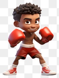 PNG Boxing punching cartoon sports. 