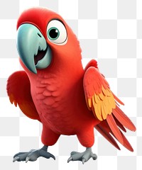 PNG Parrot cartoon animal bird. 