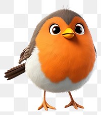 PNG Robin bird cartoon animal. 