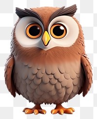 PNG Owl cartoon animal bird. 