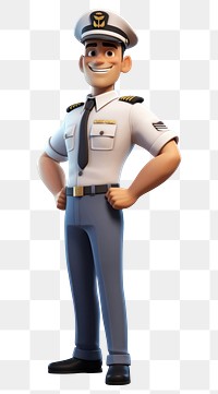 PNG Officer cartoon white background protection. 